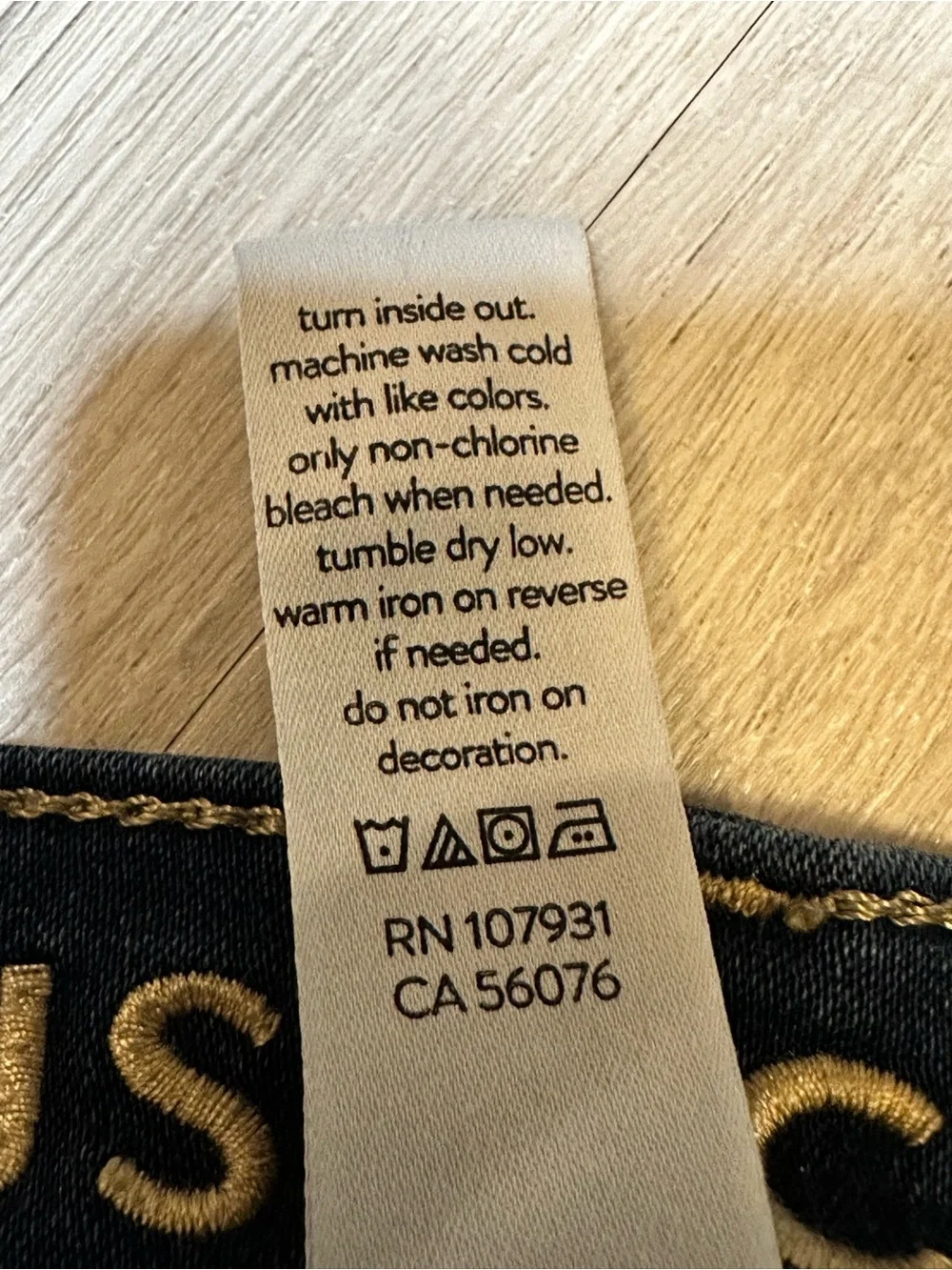 NWOT Justice Girls Skinny Jeans in Dark Navy